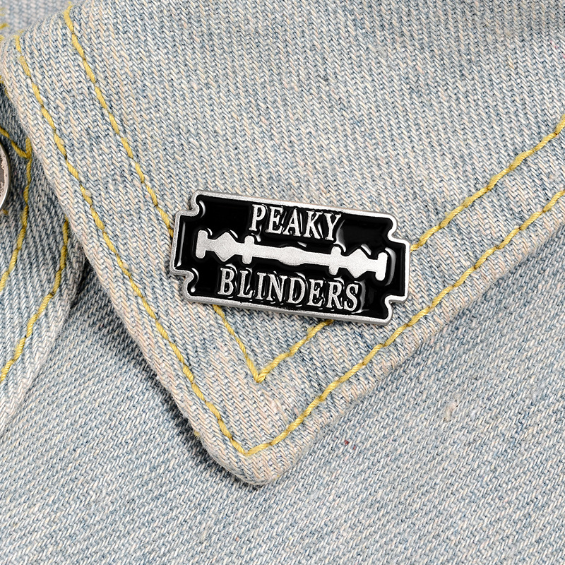 Anime Merchandise Jacket - Anime film merchandise Peaky Blinders Enamel
