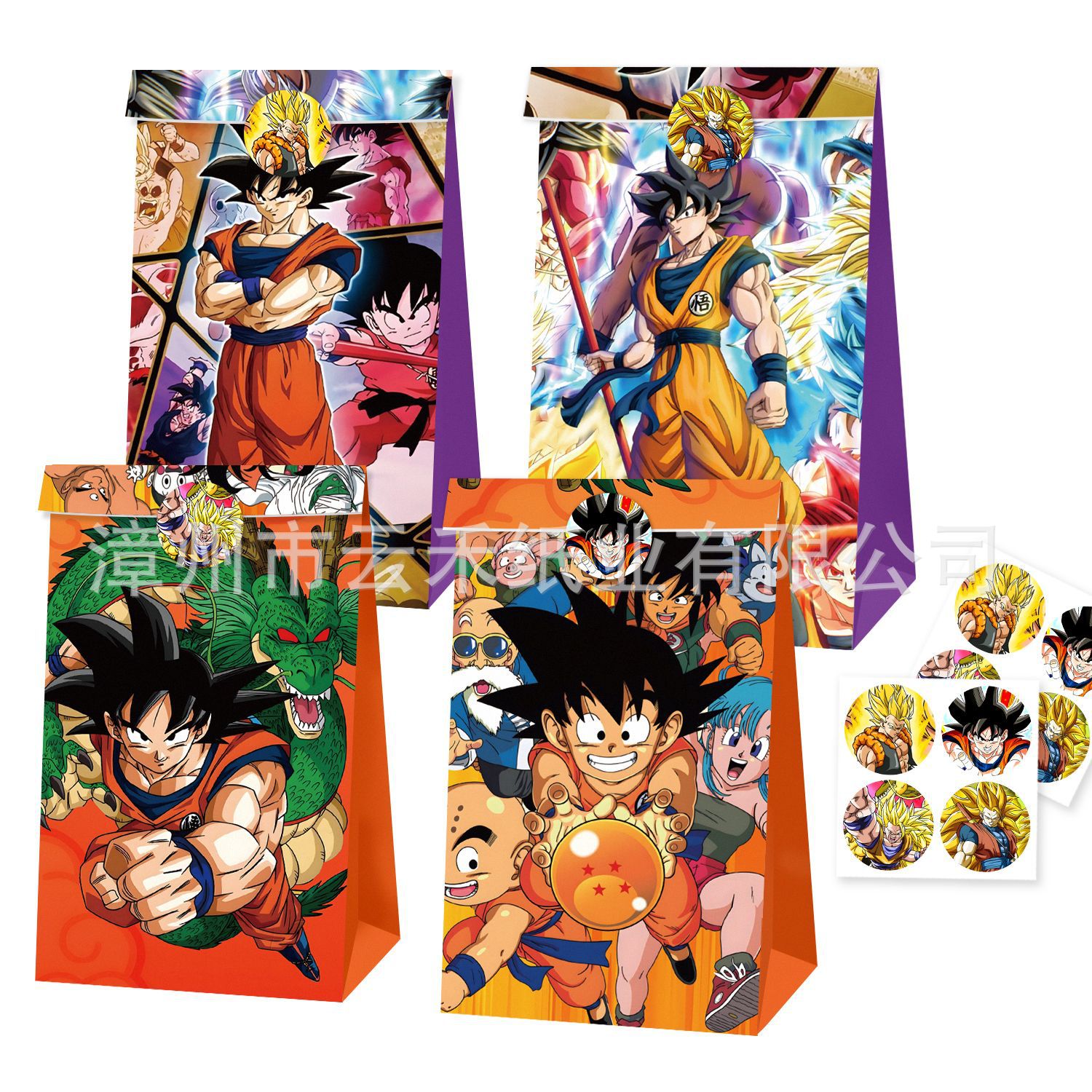 12/24pcs Set Dragon Ball Son G - مراجعة Anime Merchandise Bag وسعره