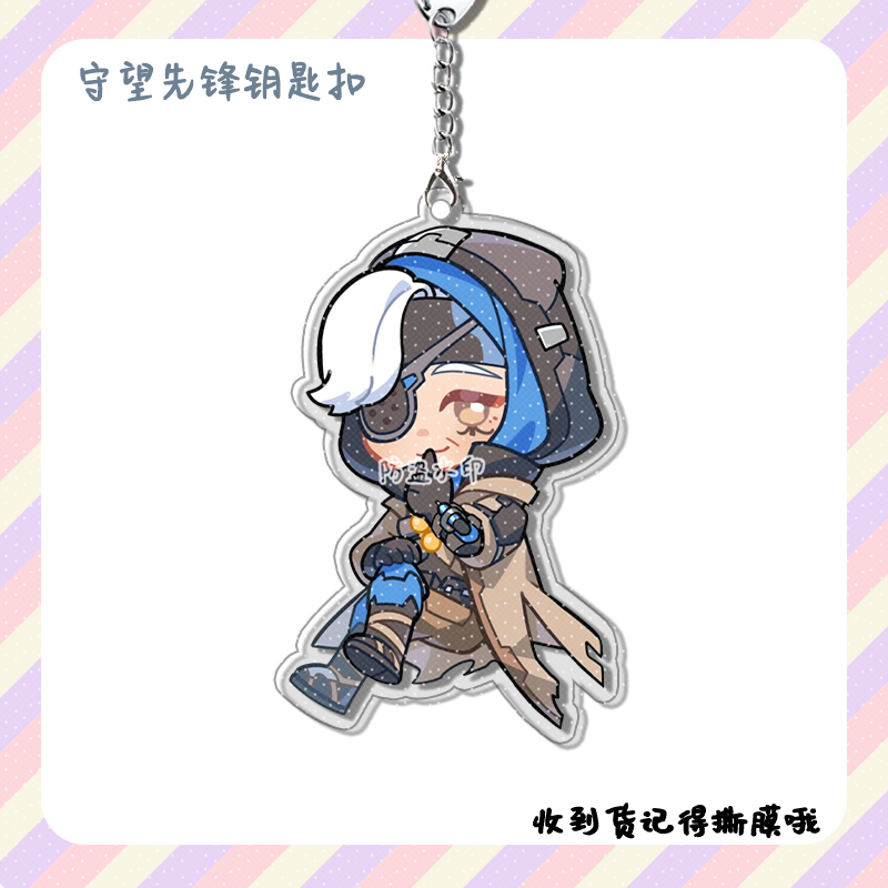 4pcs Anime Game Overwatch  Col - مراجعة Anime Merchandise Bag وسعره
