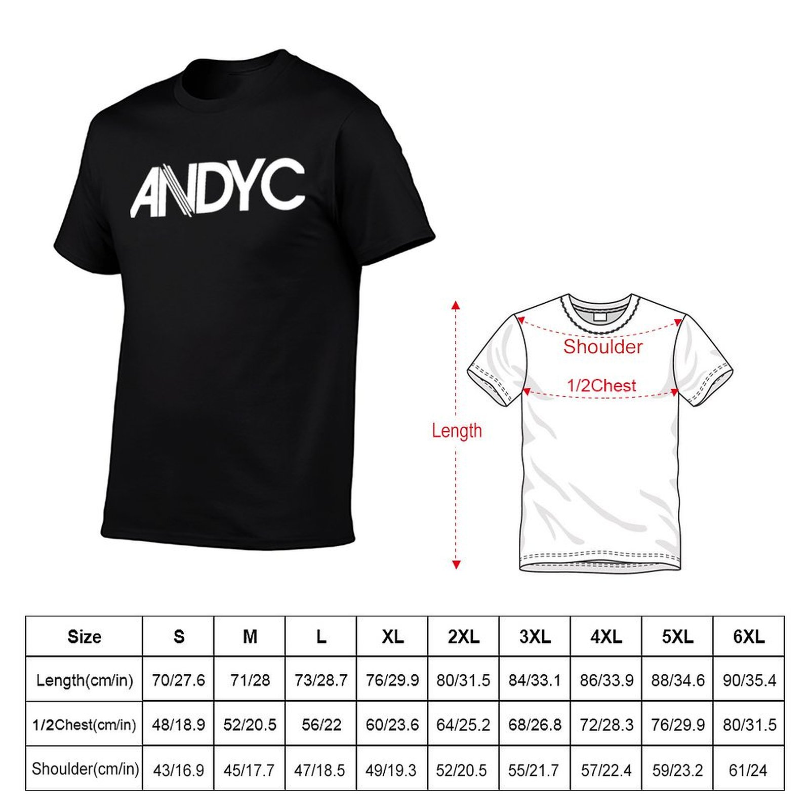 Best Seller - Andy C Logo Merc - مراجعة Anime Merchandise T Shirt وسعره