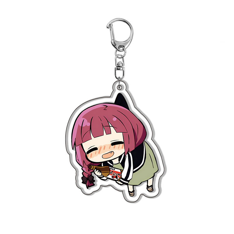 Bocchi the Rock  Goto Hitori I - مراجعة Anime Merchandise Keychain وسعره