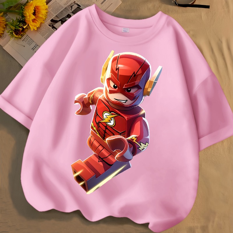 New BeastKingdom The Flash Cre - مراجعة Anime Merchandise T Shirt وسعره