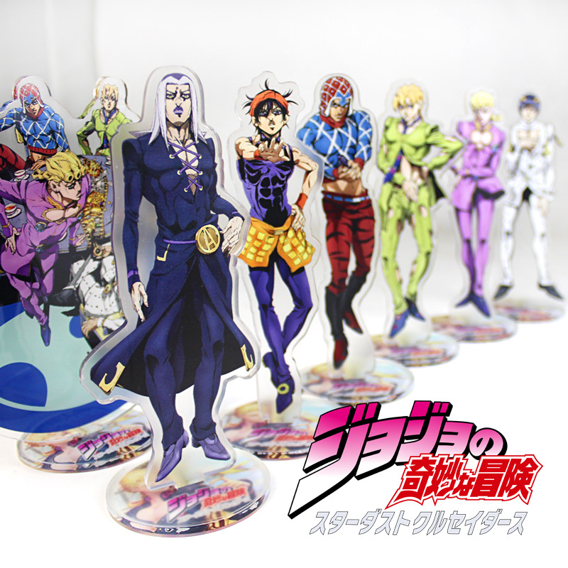 JOJO Anime Acrylic Standee Gol - مراجعة Anime Merchandise Wholesale وسعره