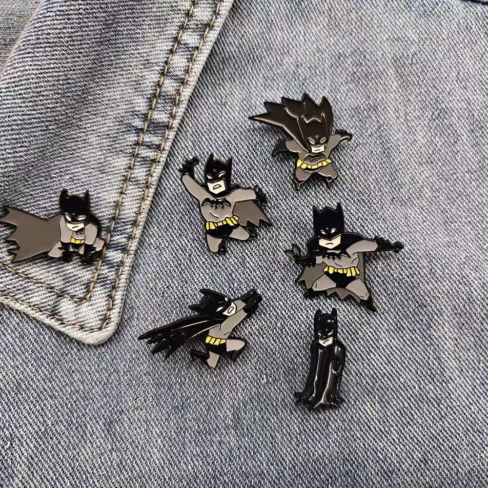 6 PCS Batman movie merchandise - مراجعة Anime Merchandise Wholesale وسعره