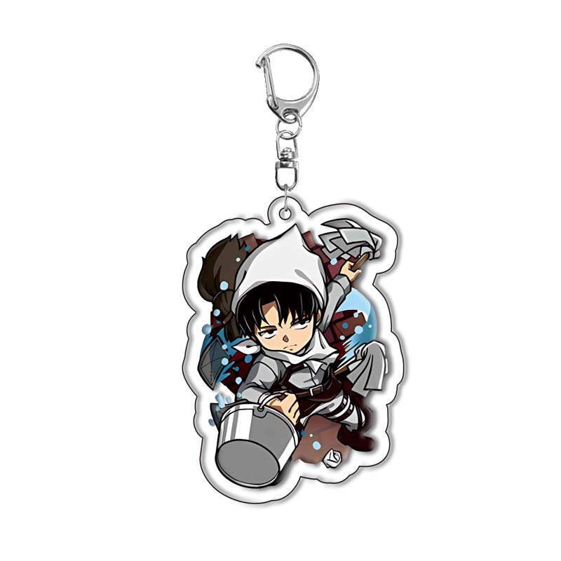 Attack on Titan Keychain Acryl - مراجعة Anime Merchandise Keychain وسعره