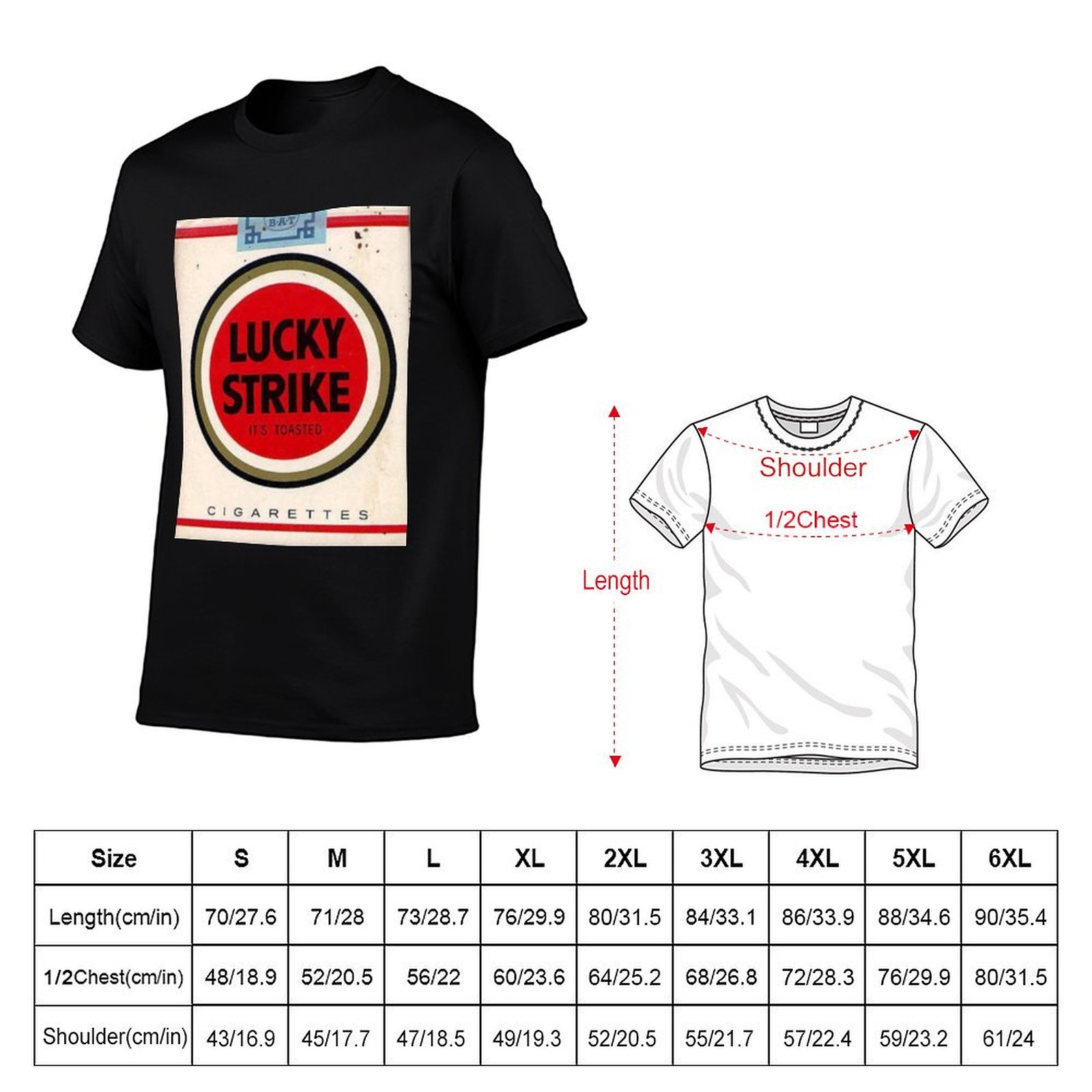 BEST SELLER Lucky Strike Merch - مراجعة Anime Merchandise T Shirt وسعره