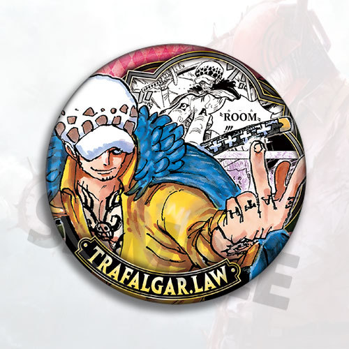 One Piece Trafalgar Law Anime  - مراجعة Pin Button Badge وسعره