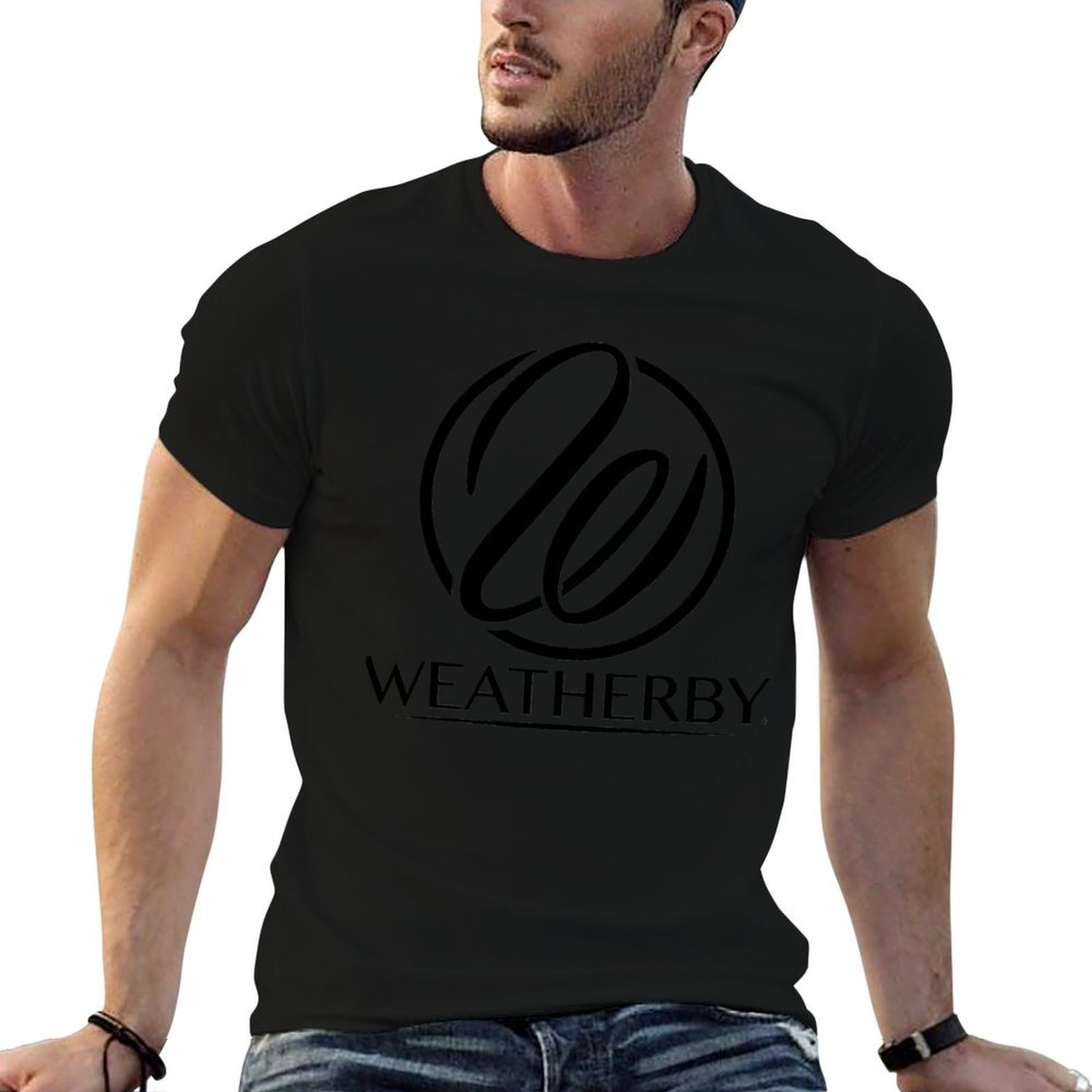 BEST SELLER - Weatherby Logo M - مراجعة Anime Merchandise T Shirt وسعره