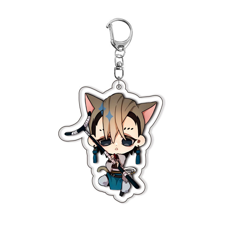 Anime Keychain Acrylic Keychai - مراجعة Anime Merchandise Keychain وسعره