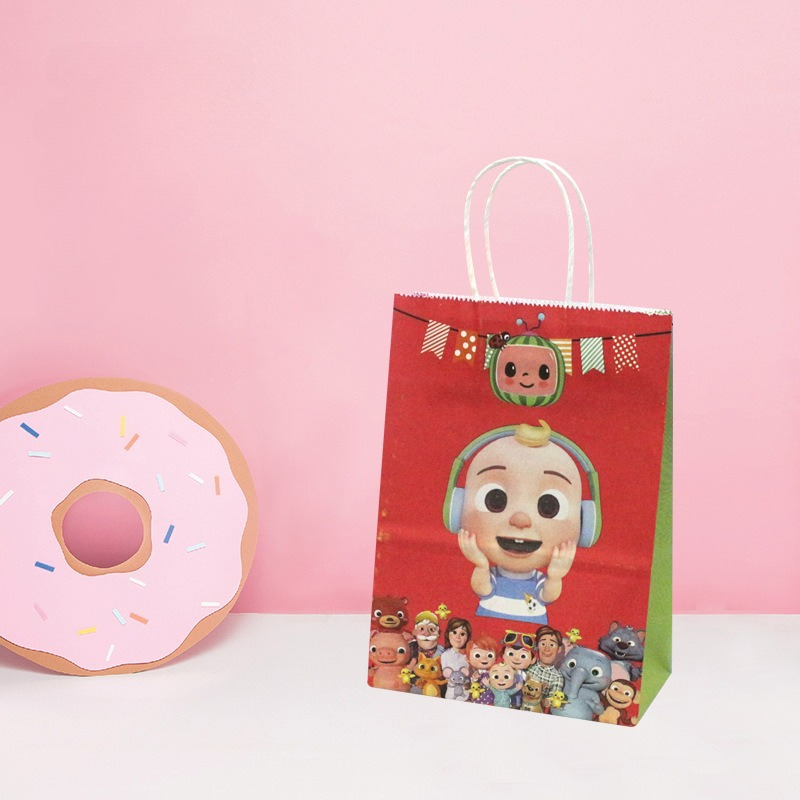Cocomelons Party Gift Bag Set  - مراجعة Anime Merchandise Bag وسعره