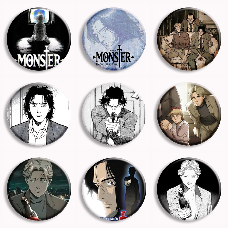 Monster Anime Soft Button Pin  - مراجعة Pin Button Badge وسعره