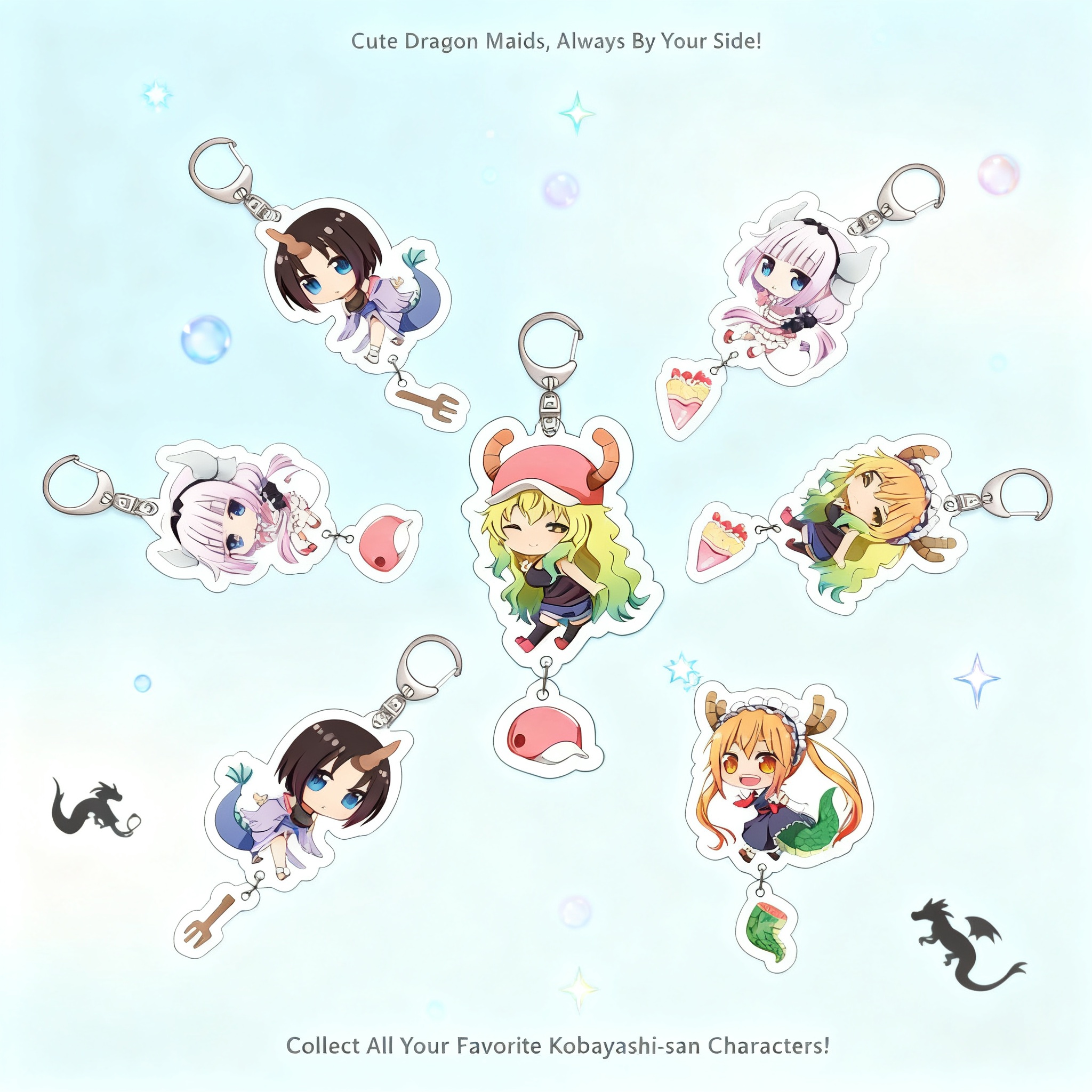 Anime Acrylic Keychain Miss Ko - مراجعة Cute Anime Merchandise وسعره