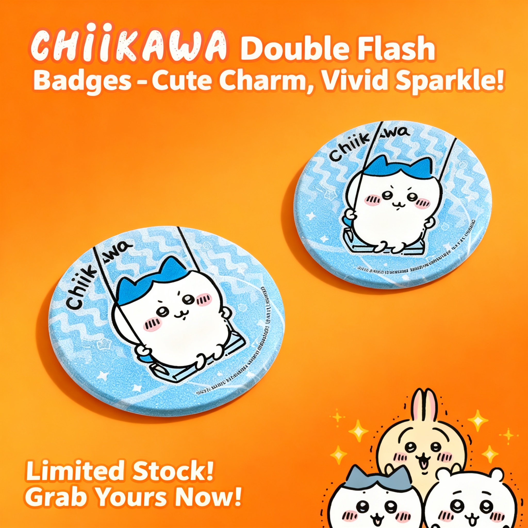 Chiikawa Anime Pin Badge Ename - مراجعة Cute Anime Merchandise وسعره