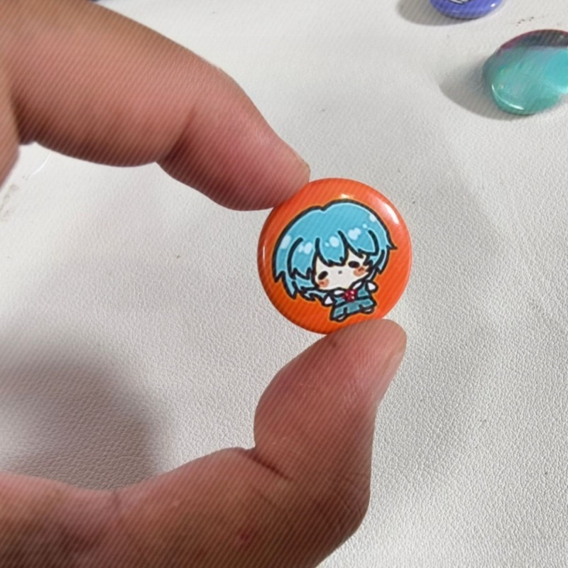 5pcs Neon Cute Genesis Classic - مراجعة Cute Anime Merchandise وسعره