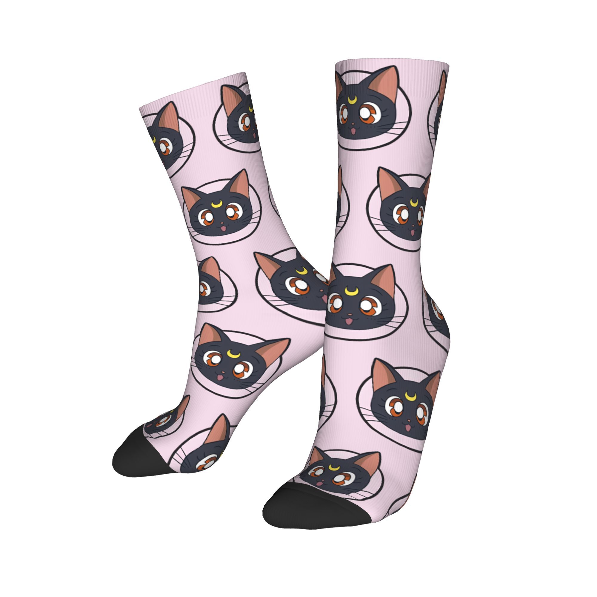 Trendy Unisex Crew Socks Sailo - مراجعة Anime Merchandise Dress وسعره