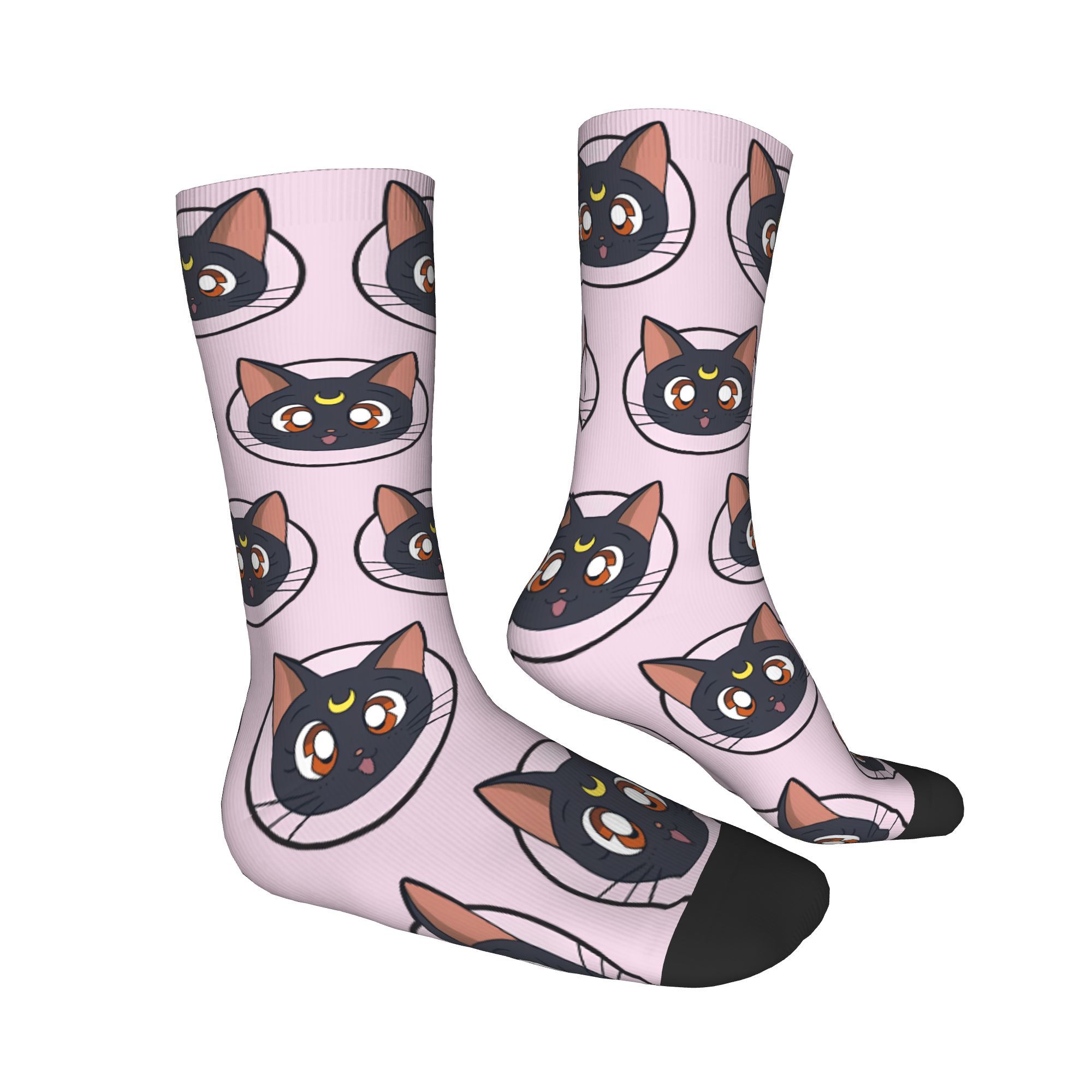 Trendy Unisex Crew Socks Sailo - مراجعة Anime Merchandise Dress وسعره