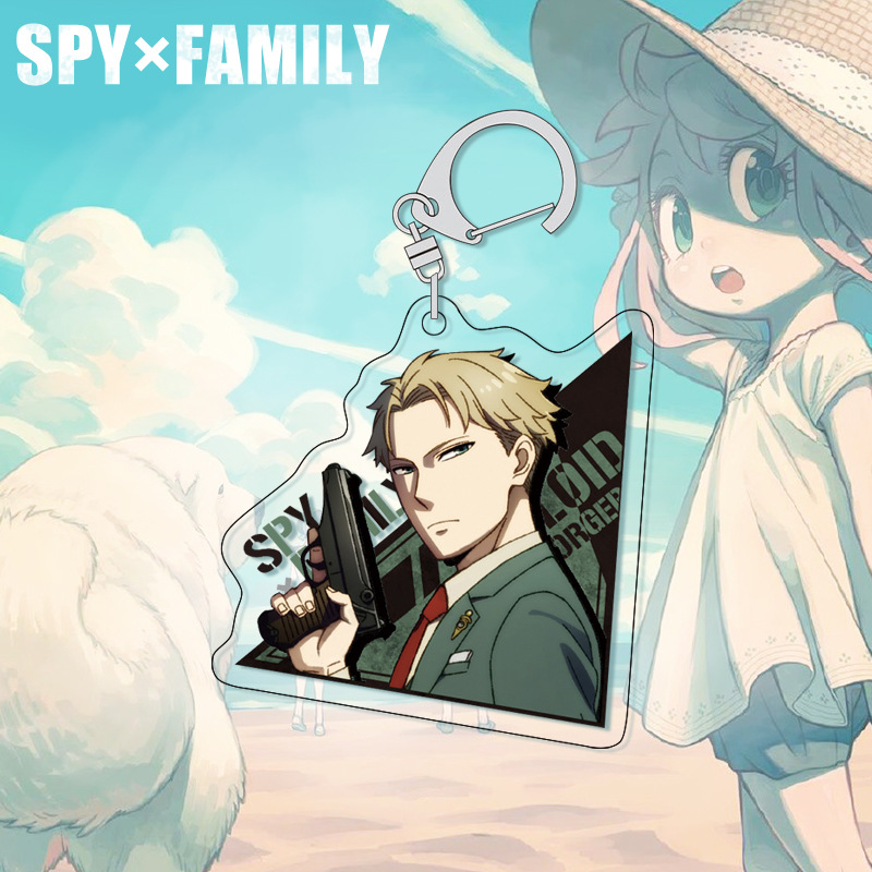 SPY×FAMILY Anya Keychain Acryl - مراجعة Cute Anime Merchandise وسعره