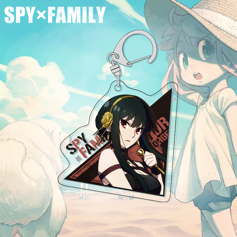 SPY×FAMILY Anya Keychain Acryl - مراجعة Cute Anime Merchandise وسعره