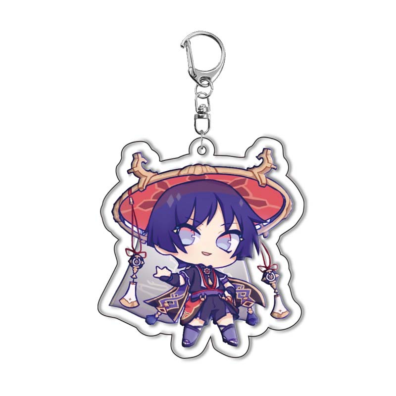 Genshin Impact Traveler Wander - مراجعة Anime Merchandise Keychain وسعره
