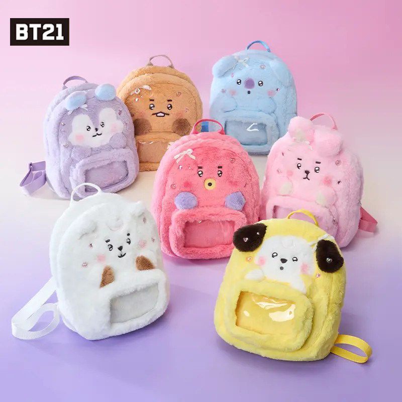 BT21 cartoon cute plush doll b - مراجعة Anime Merchandise Wholesale وسعره