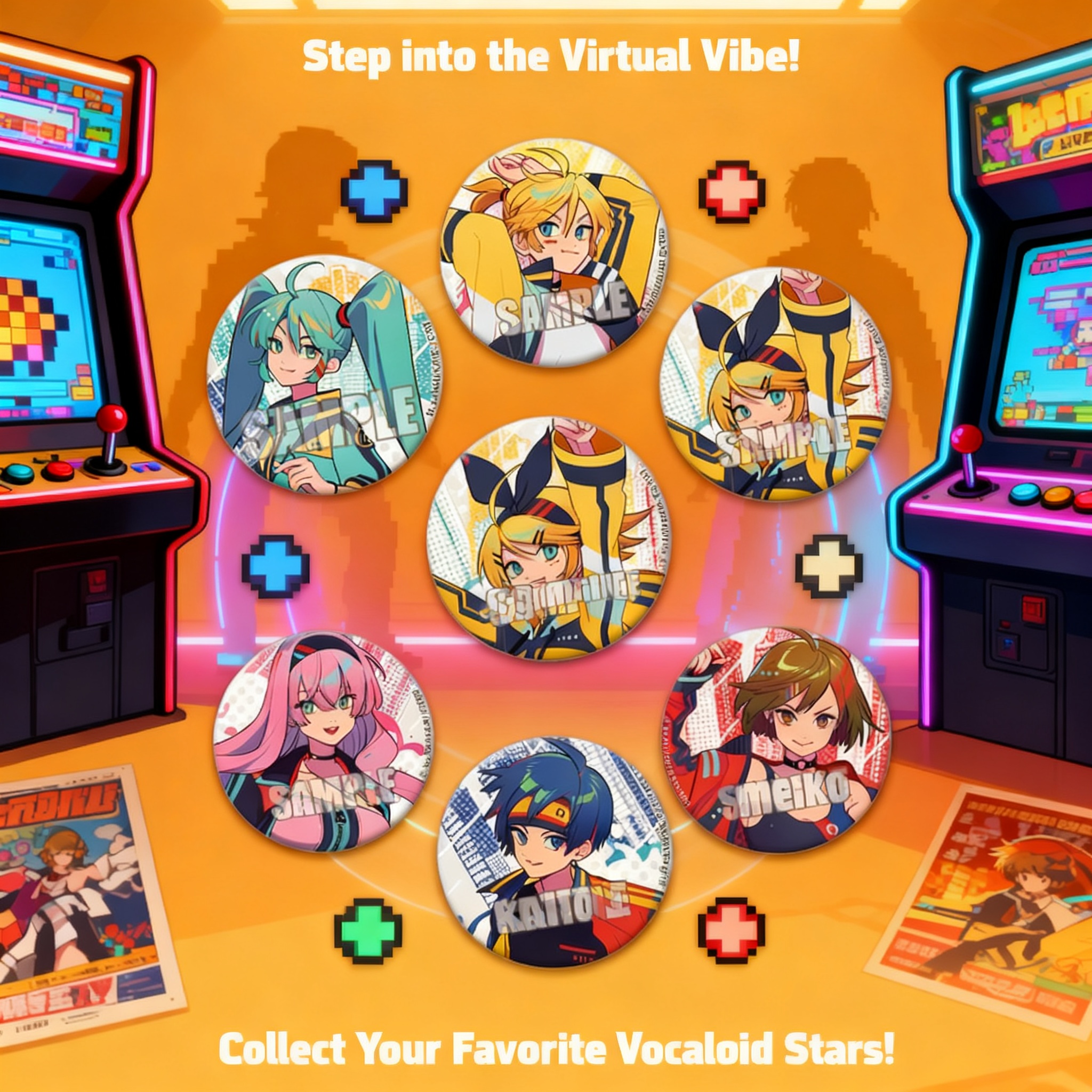 Hatsune Miku Kagamine Rin Len  - مراجعة Anime Merchandise Keychain وسعره
