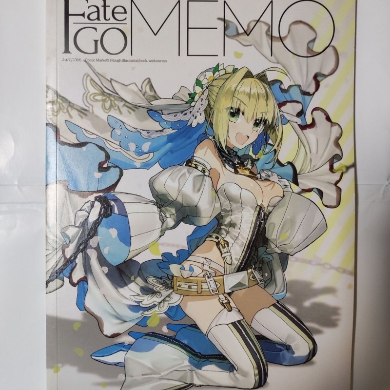 2 books Fate GO MEMO 1 2 Art B - مراجعة Fate Anime Merchandise وسعره