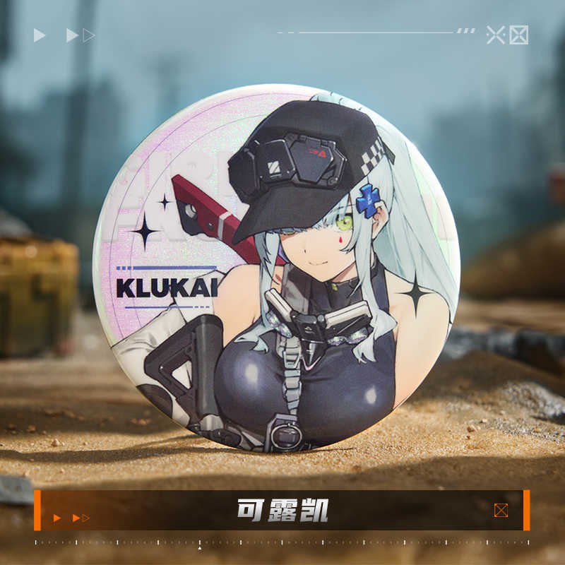 Official GIRLS' Frontline 2:EX - مراجعة Pin Button Badge وسعره