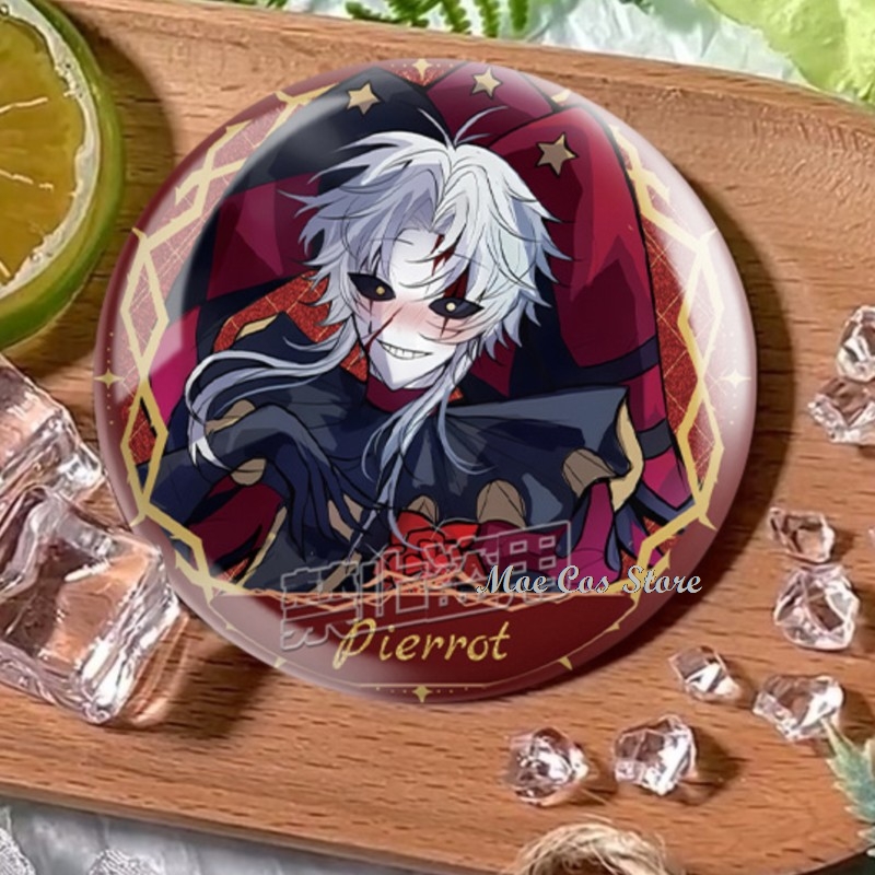 The Freak Circus Brooch Pierro - مراجعة Pin Button Badge وسعره