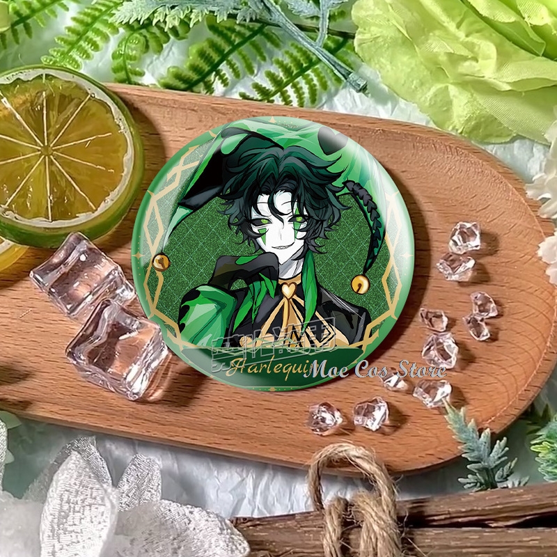 The Freak Circus Brooch Pierro - مراجعة Pin Button Badge وسعره