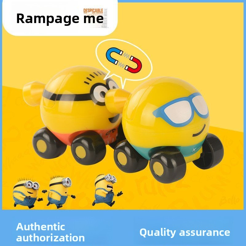 Minions cartoon cute toy train - مراجعة Anime Merchandise Wholesale وسعره