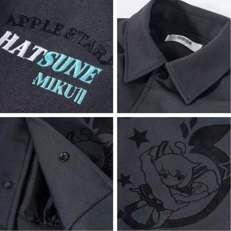 Hatsune Miku Turn-down Collar  - مراجعة Anime Merchandise Jacket وسعره