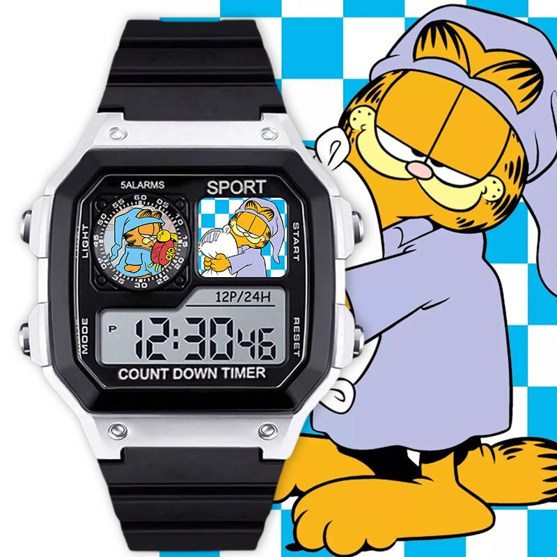 Garfield cartoon cute student  - مراجعة Anime Merchandise Wholesale وسعره