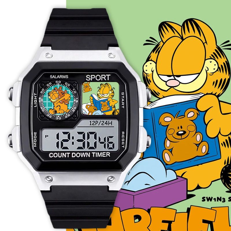 Garfield cartoon cute student  - مراجعة Anime Merchandise Wholesale وسعره
