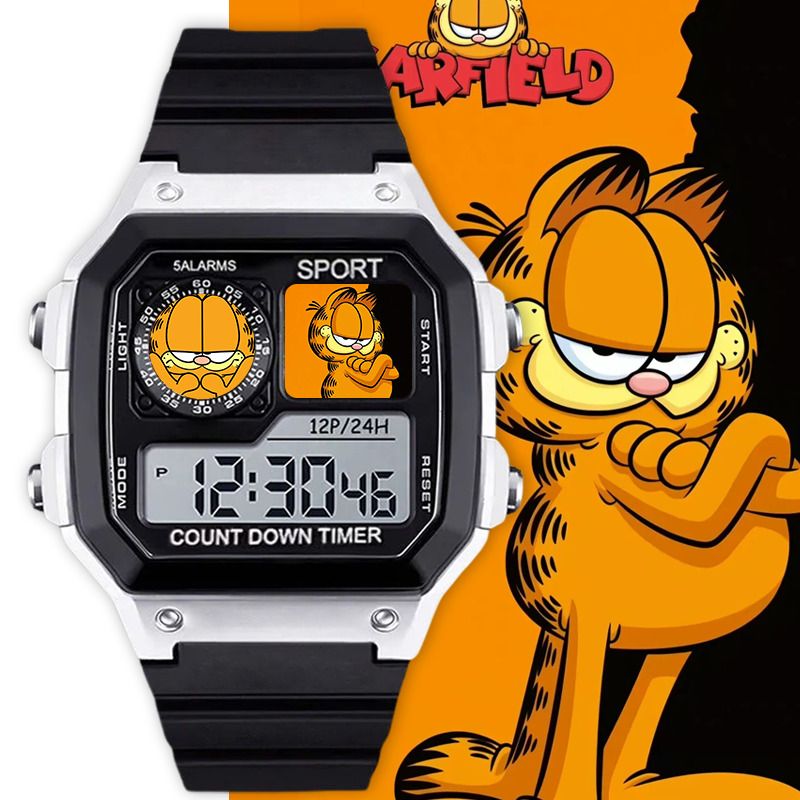 Garfield cartoon cute student  - مراجعة Anime Merchandise Wholesale وسعره