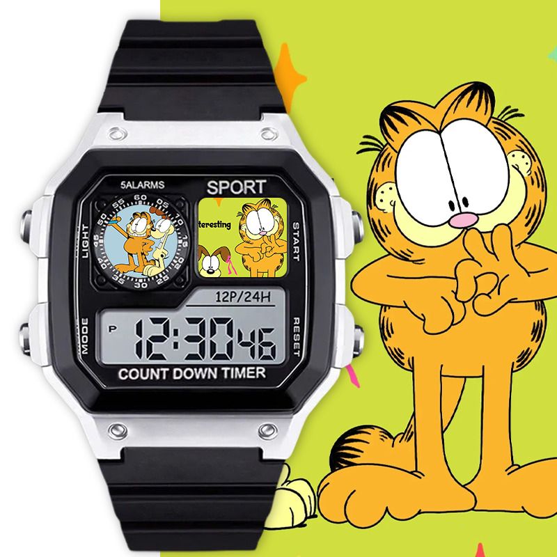Garfield cartoon cute student  - مراجعة Anime Merchandise Wholesale وسعره