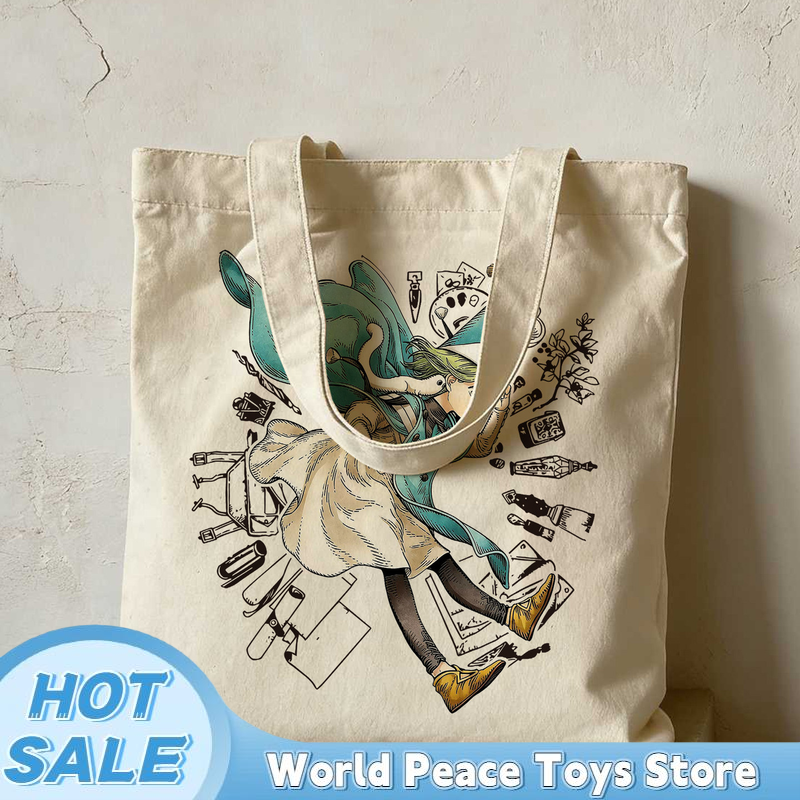Japanese Witch Hat Atelier Can - مراجعة Anime Merchandise Bag وسعره