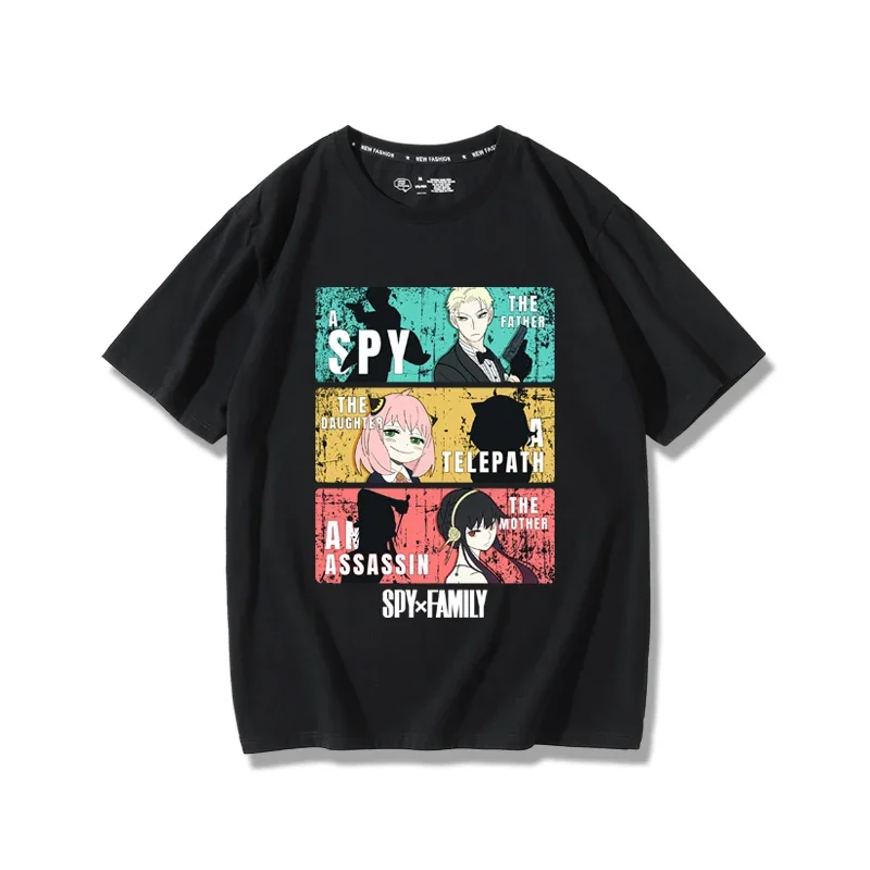 SPY×FAMILY Spy and Family Them - مراجعة Anime Merchandise T Shirt وسعره
