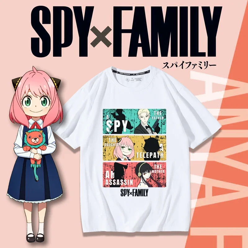 SPY×FAMILY Spy and Family Them - مراجعة Anime Merchandise T Shirt وسعره