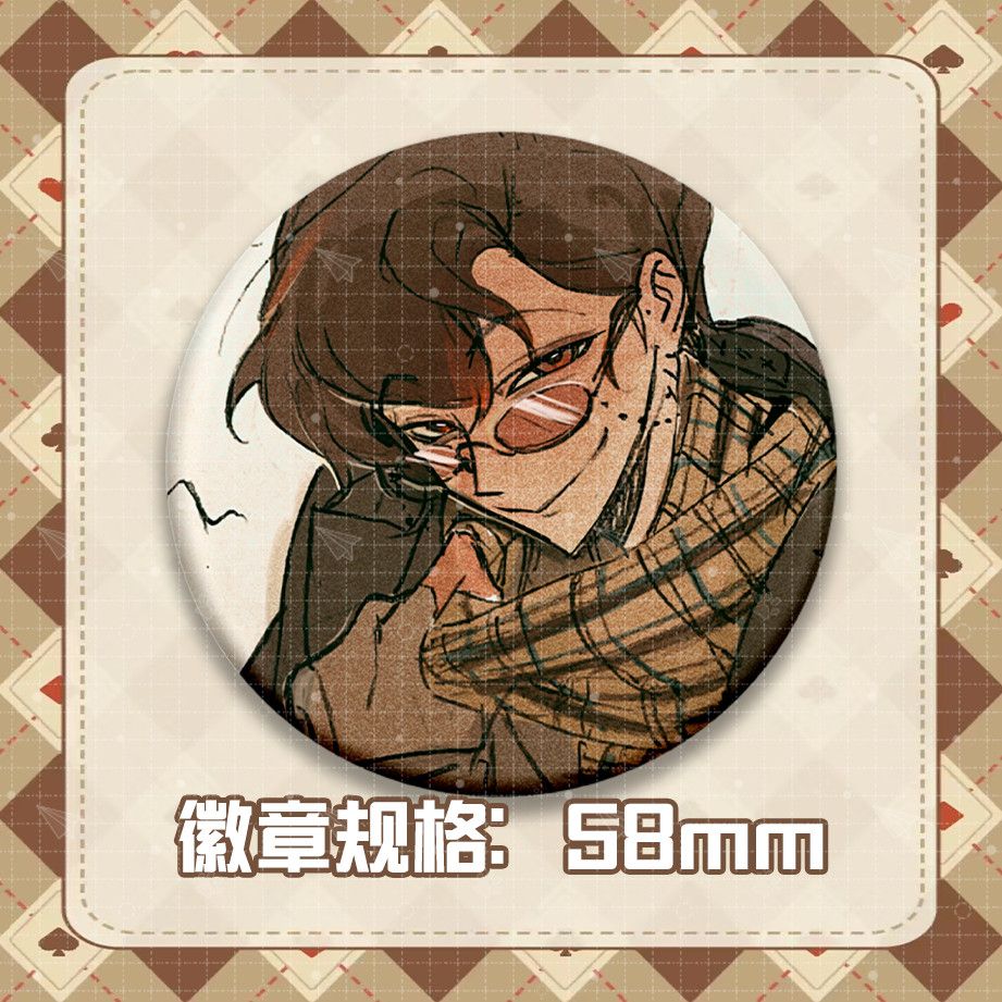 NO Attribute Anime Student Bac - مراجعة Pin Button Badge وسعره