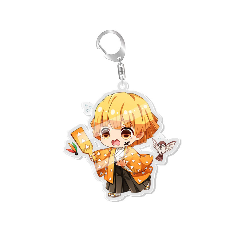 Demon Slayer Nezuko Kamado Tan - مراجعة Anime Merchandise Keychain وسعره