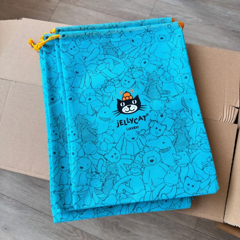 Blue Kawaii Non woven Fabric D - مراجعة Anime Merchandise Bag وسعره