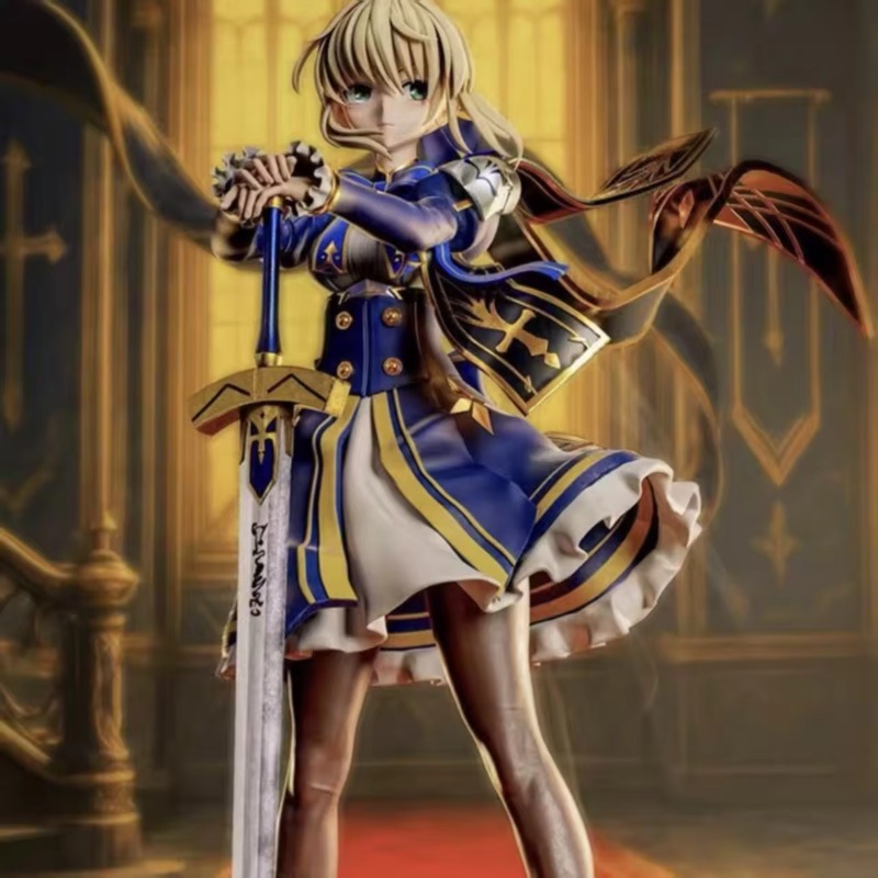 Spot Fate Night Saber Artoria  - مراجعة Fate Anime Merchandise وسعره
